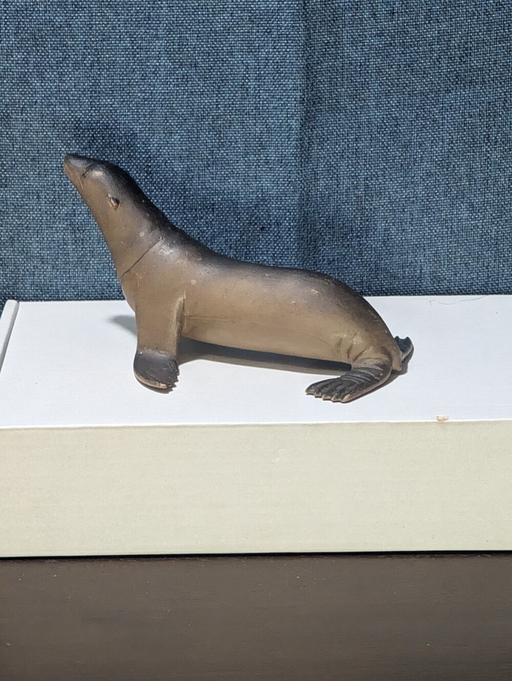 Vintage S.H. Sea Lion Figure | Realistic Ocean Animal Toy | Articulated Neck - Picture 8 of 16